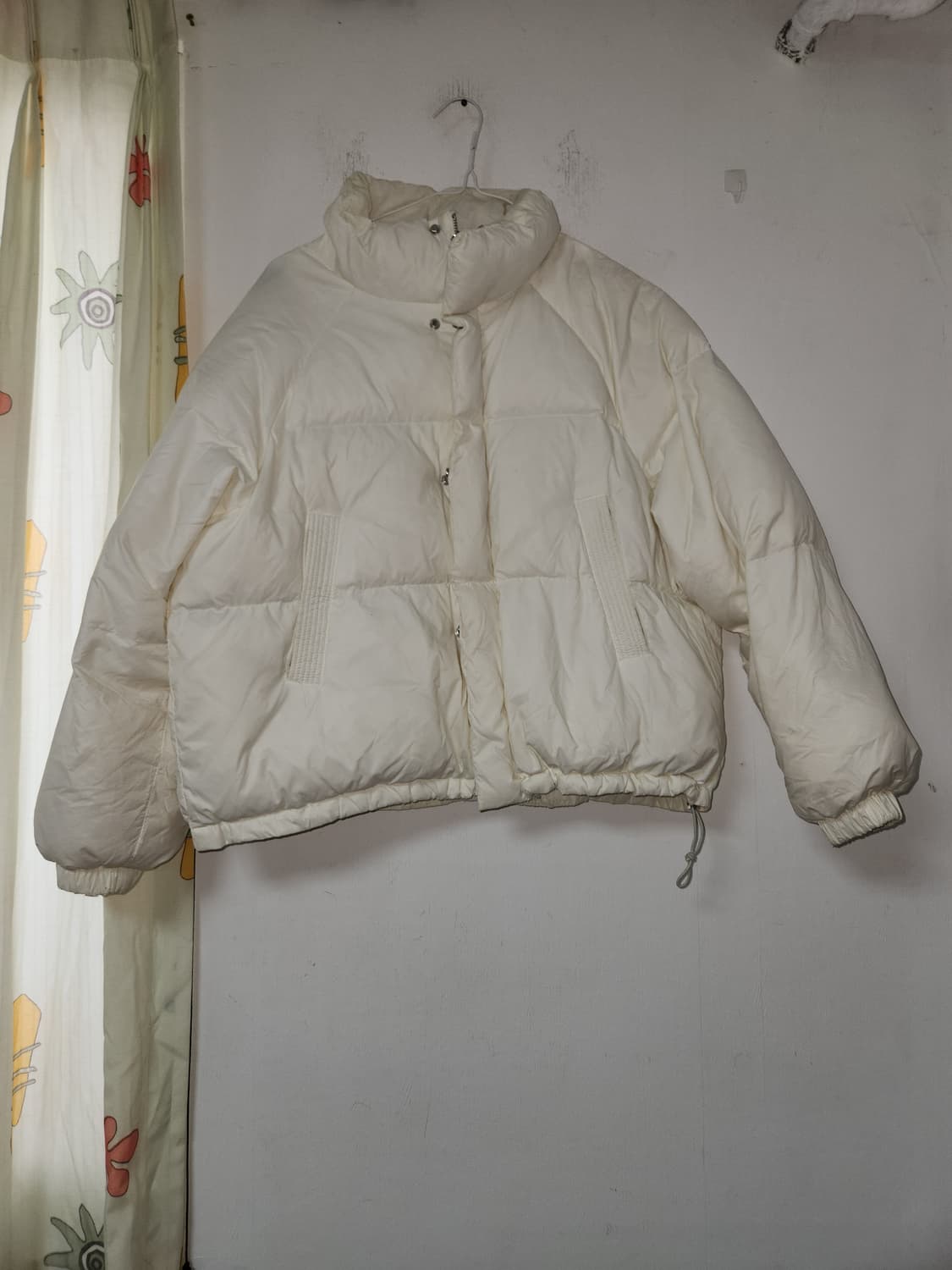 다운 아이보리 숏패딩 F 상품이미지1