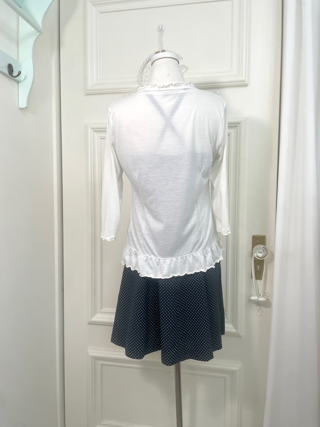 navy dot button point summer opc(size-9) 상품이미지10