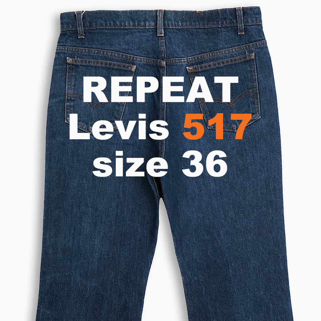 리바이스 517 오렌지탭 80s USA 36 인치 OR5173897 상품이미지1