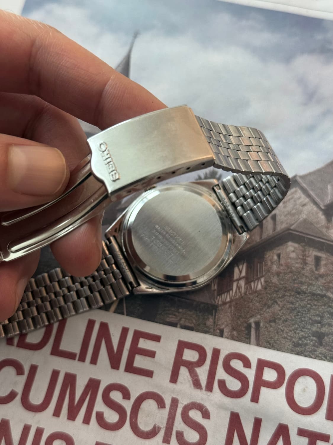 세이코 Seiko 쿼츠 Type 2 데이 데이트 상품이미지3