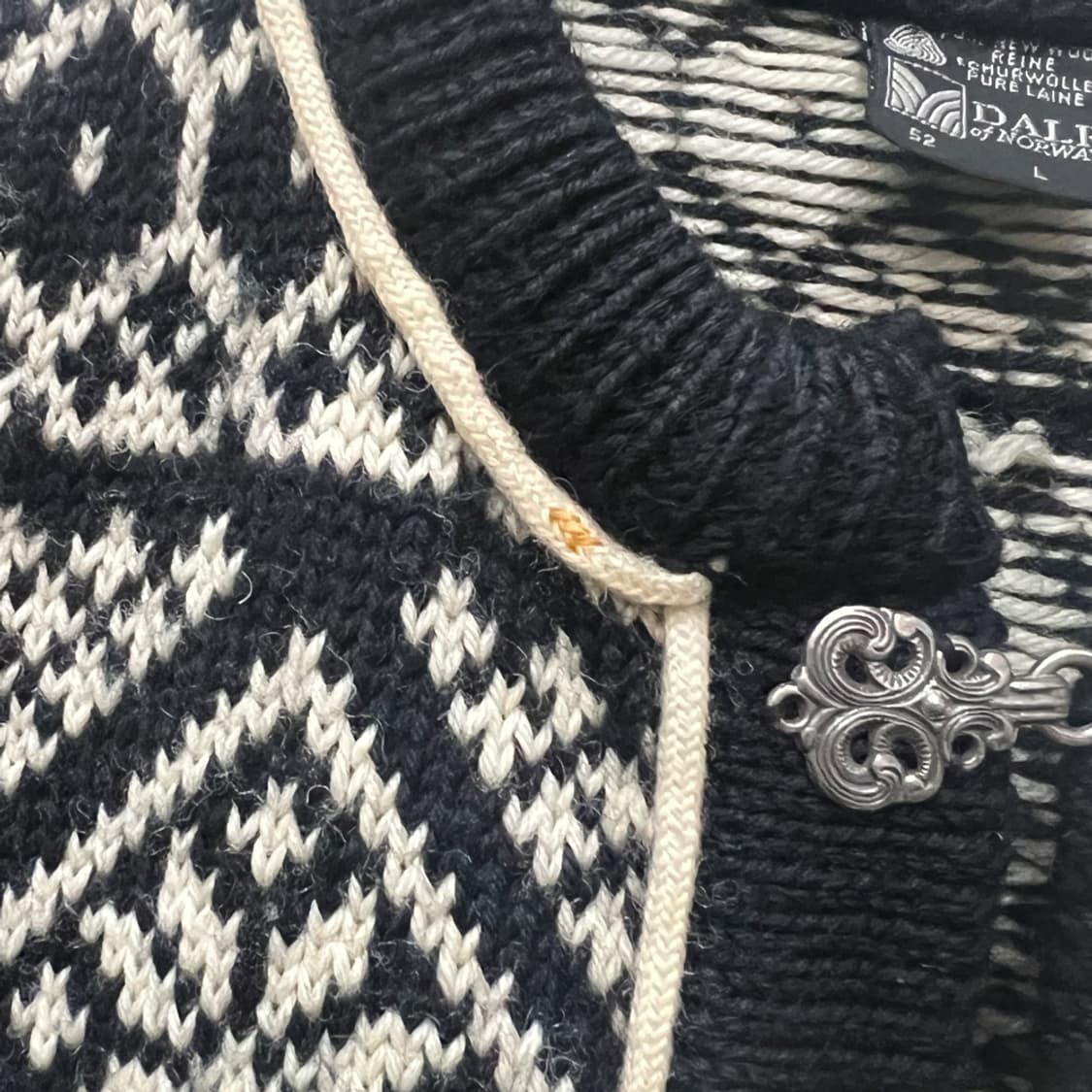 데일 오브 노르웨이 노르딕 울 스웨터 가디건 52 L 상품이미지5