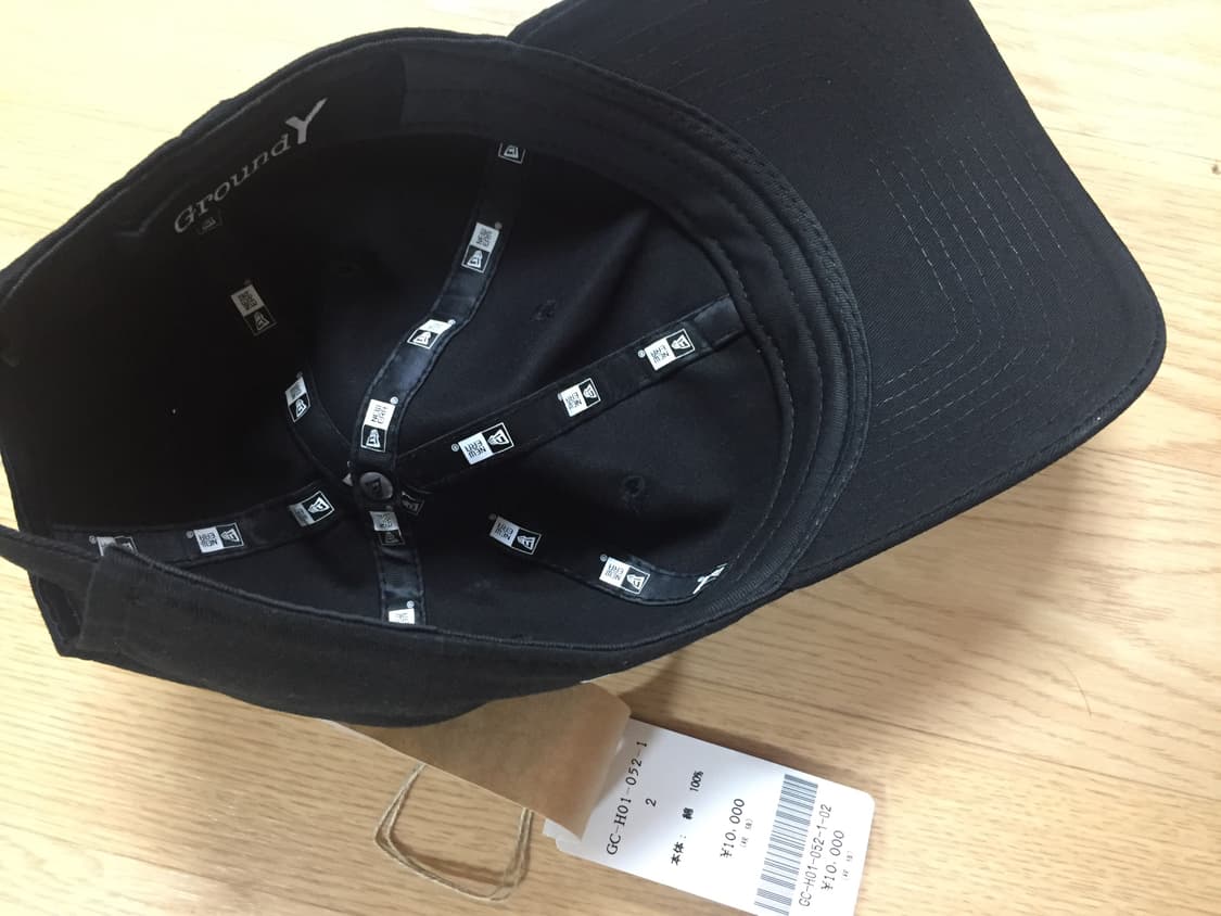 요지야마모토 ground y newera 볼캡 상품이미지3