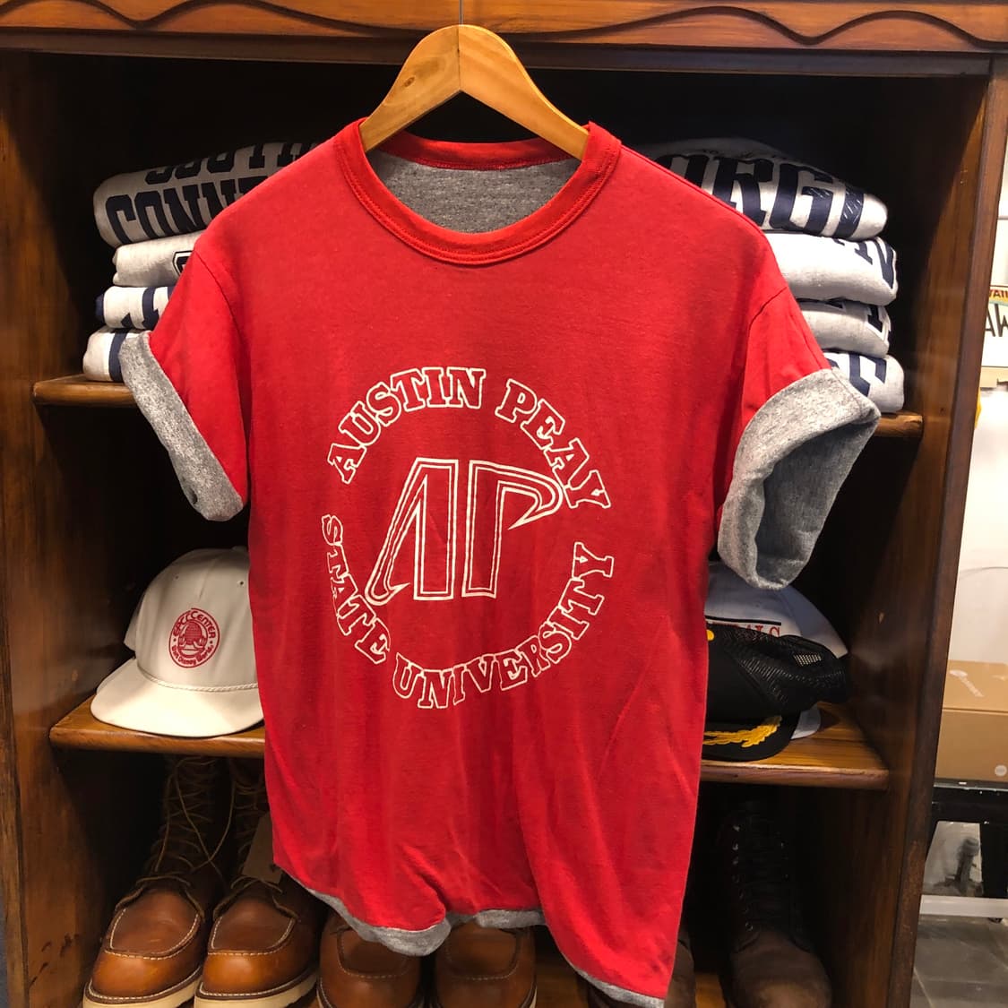 60s/80s Reversible T-shirt-L 상품이미지1
