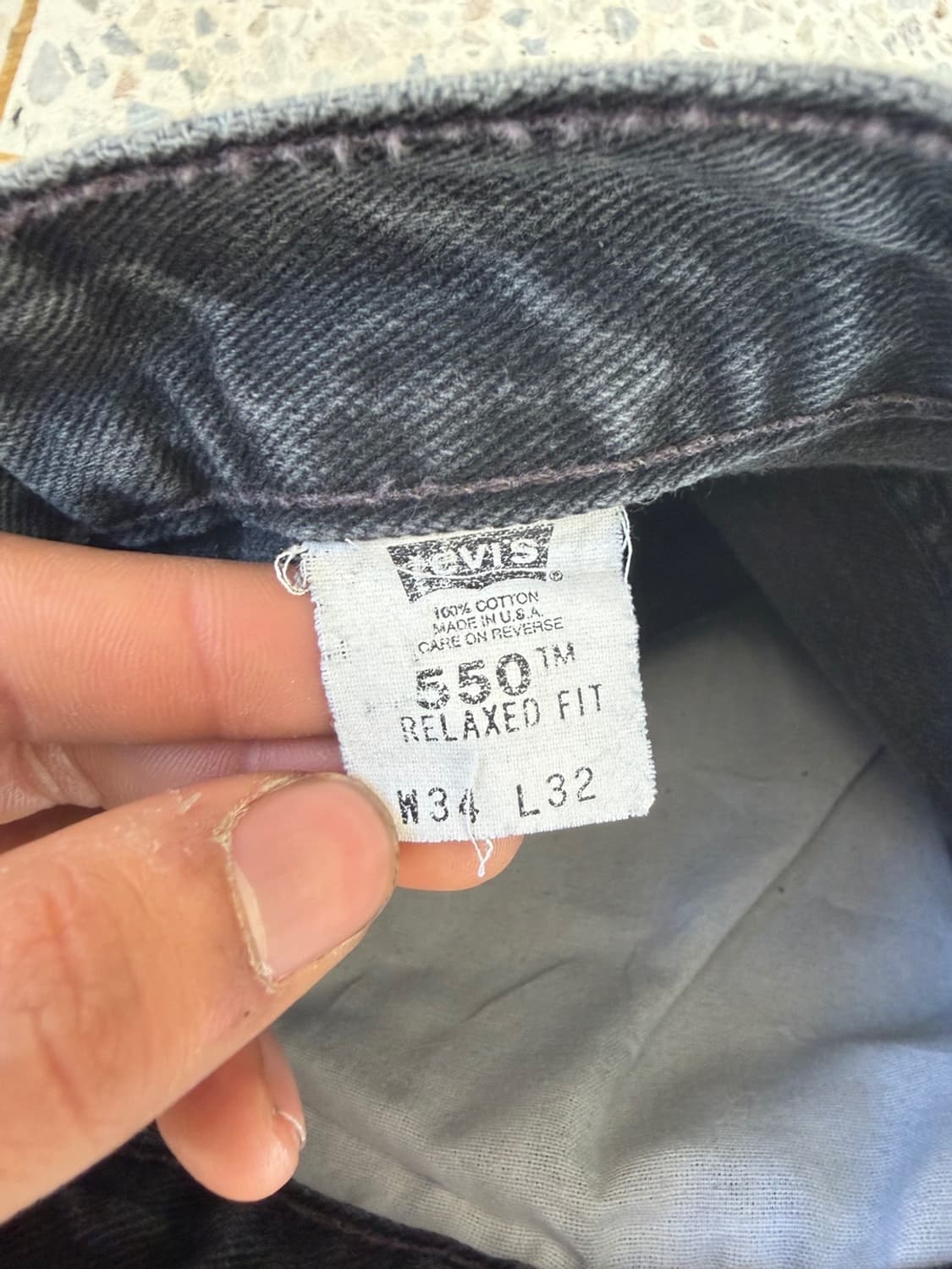 MADE IN USA 90‘s 550 블랙 상품이미지9