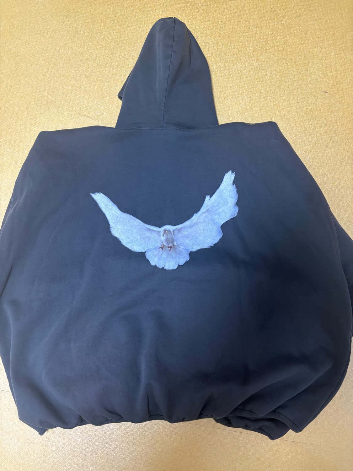 이지 X 갭 엔지니어드 바이 발렌시아가 도브 후드 블랙 L 상품이미지2