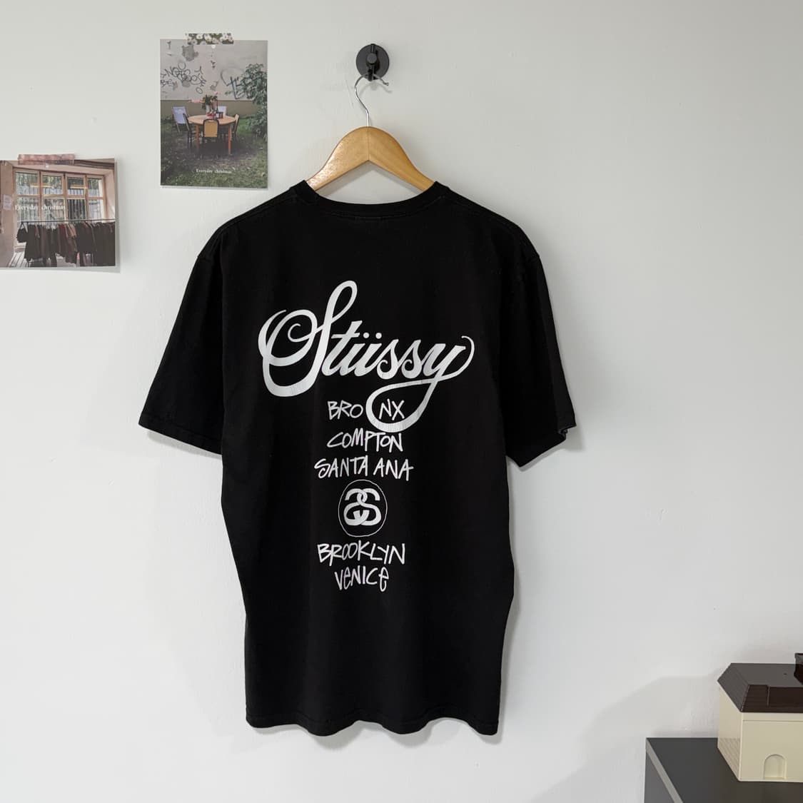 [L] Stussy 스투시 월드투어 티셔츠 상품이미지2