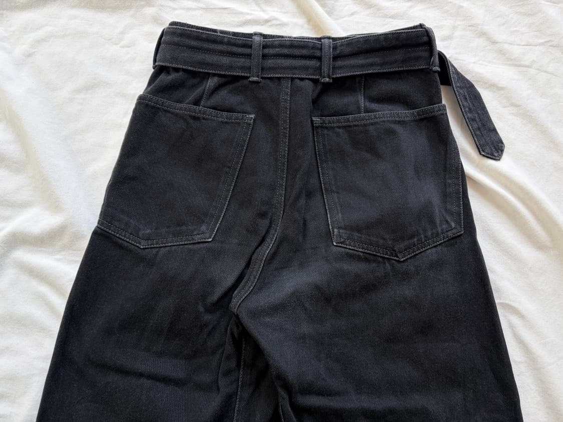 르메르 22ss 트위스트 벨티드 팬츠 xxs LEMAIRE  상품이미지4