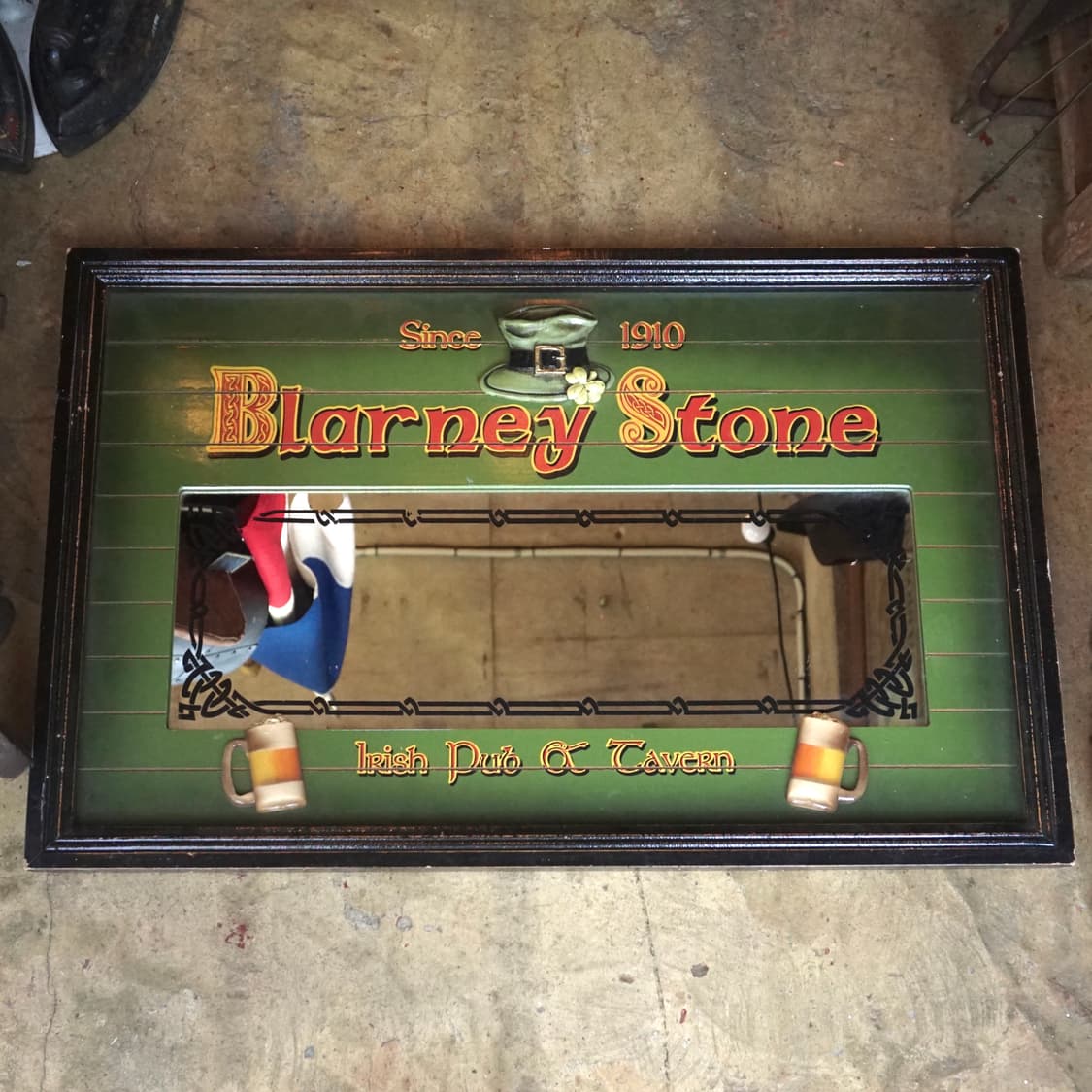 빈티지 소퓸 Blarney Stone 펍 거울액자 상품이미지1