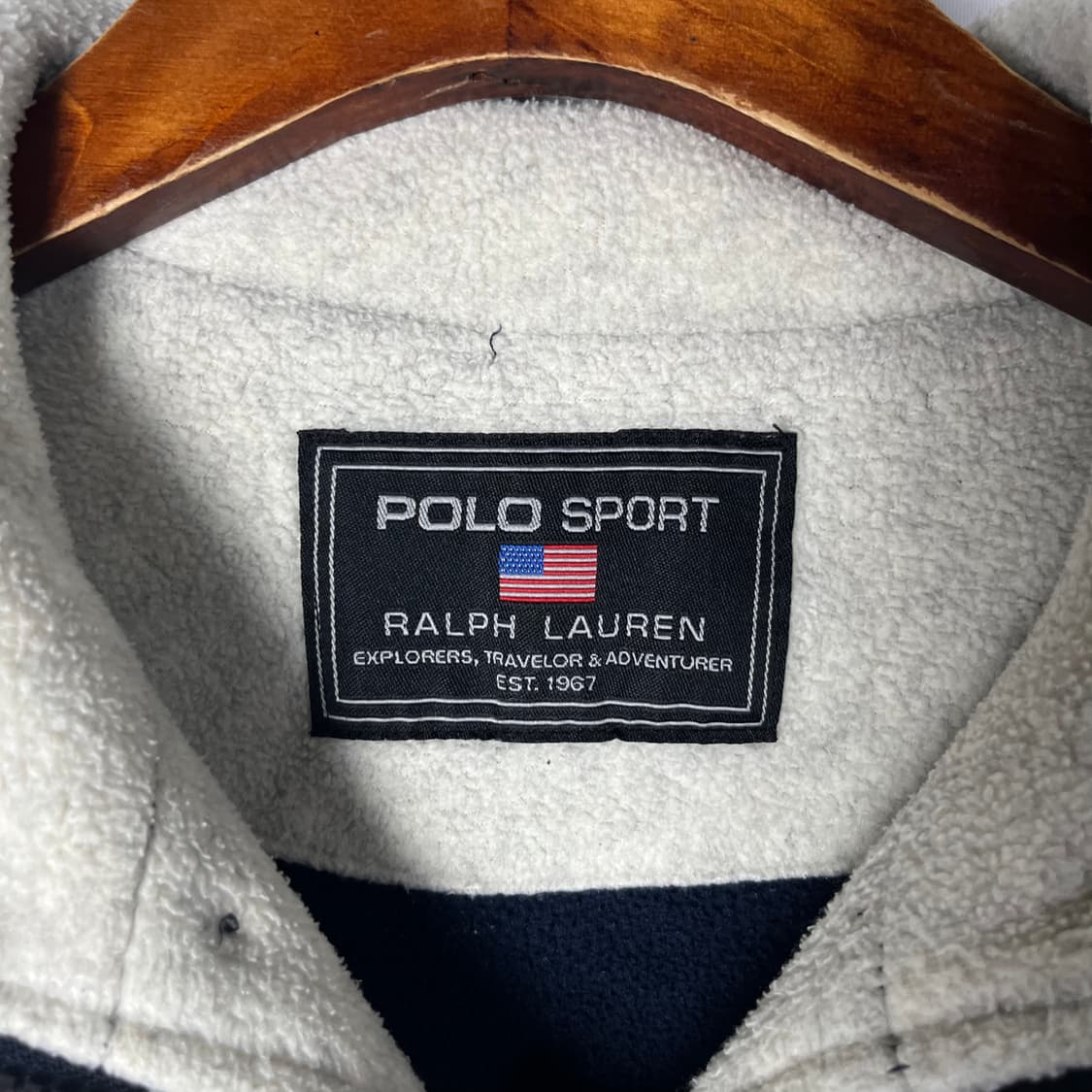[Polo Sports] 폴로스포츠 로고자수 플리스집업 상품이미지6