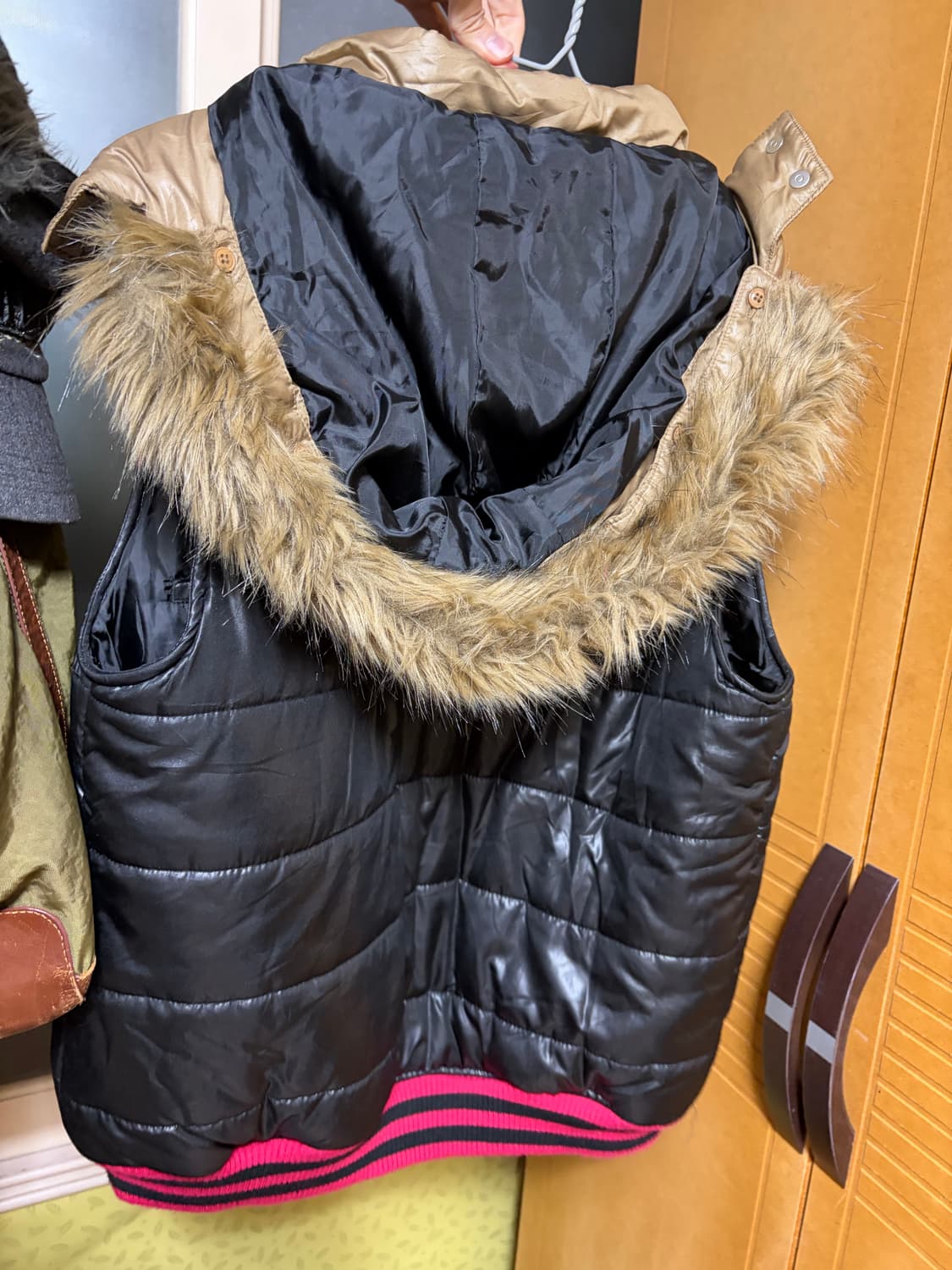 Vintage 패딩조끼 상품이미지4