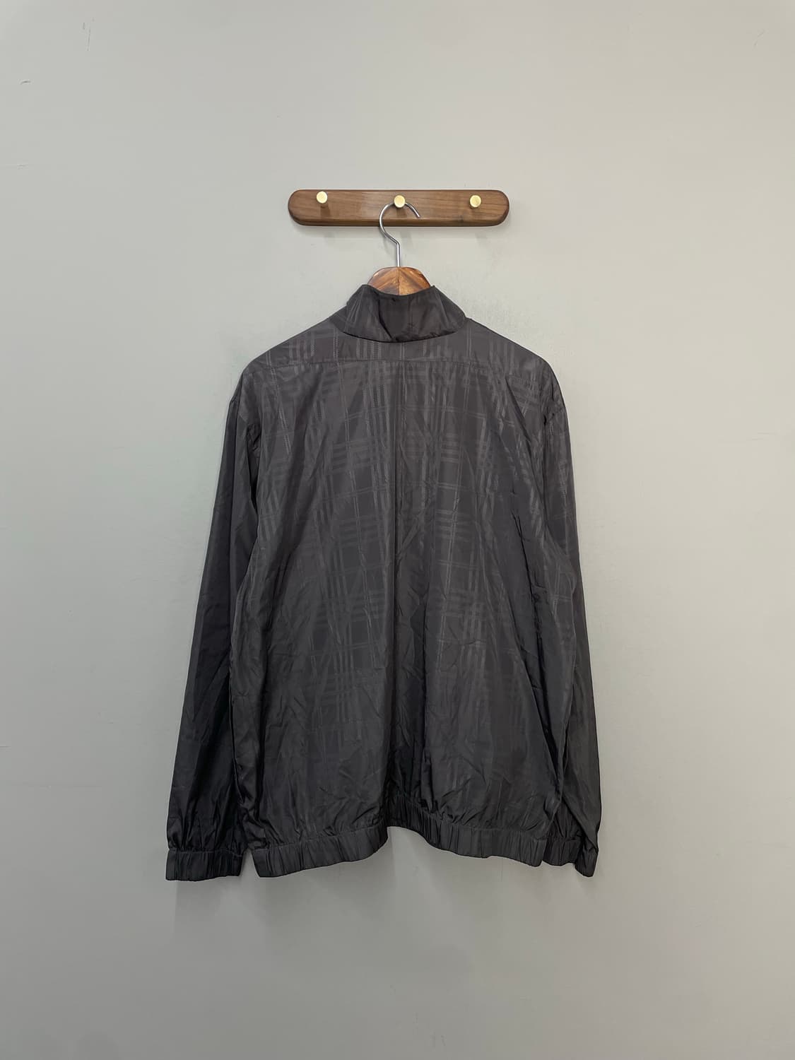 나이키 그레이 체크 아노락 웜업 H2291 상품이미지4