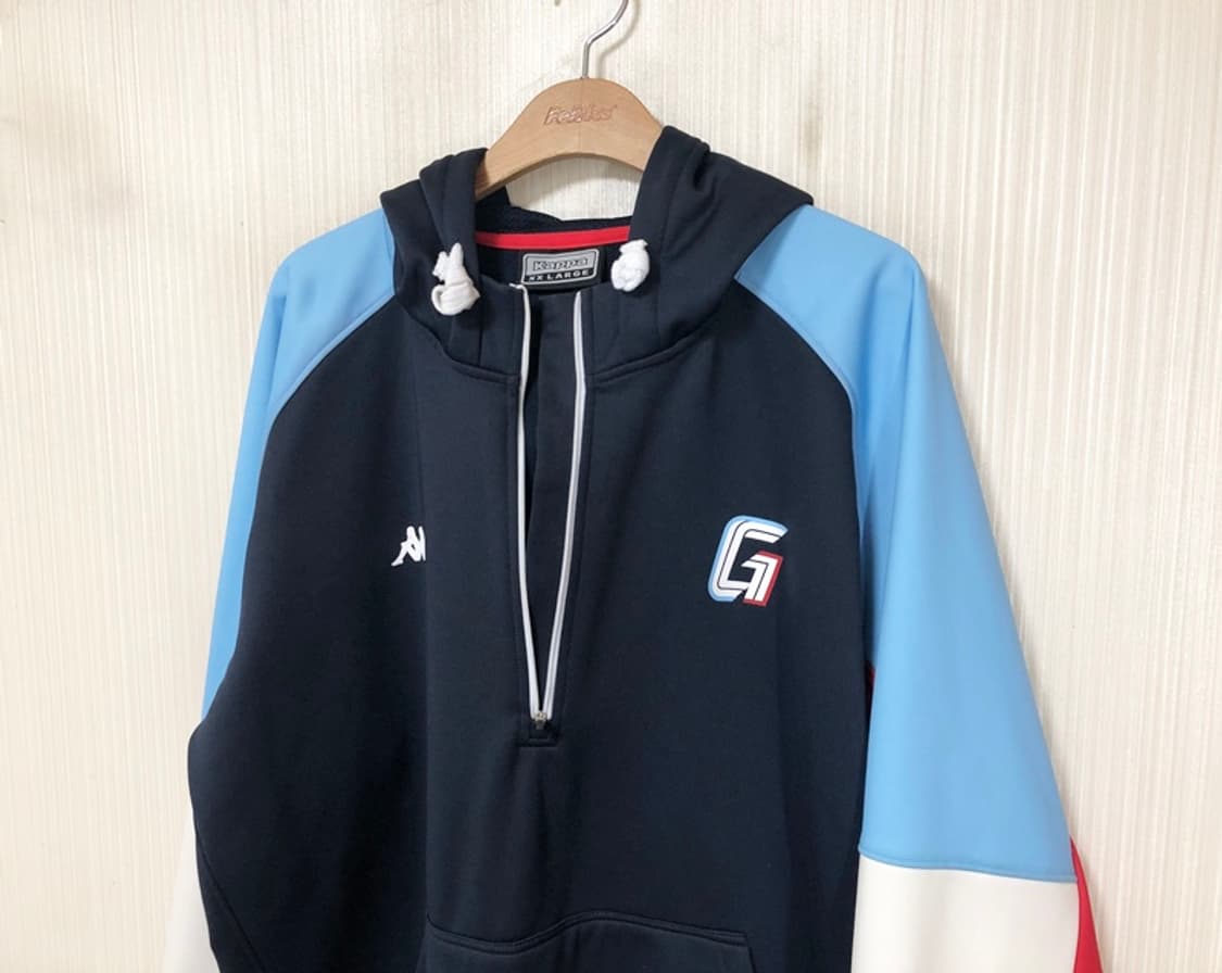 KBO 카파 롯데자이언츠 23시즌 선수실착 하프집업 플리스후디 2XL 상품이미지6