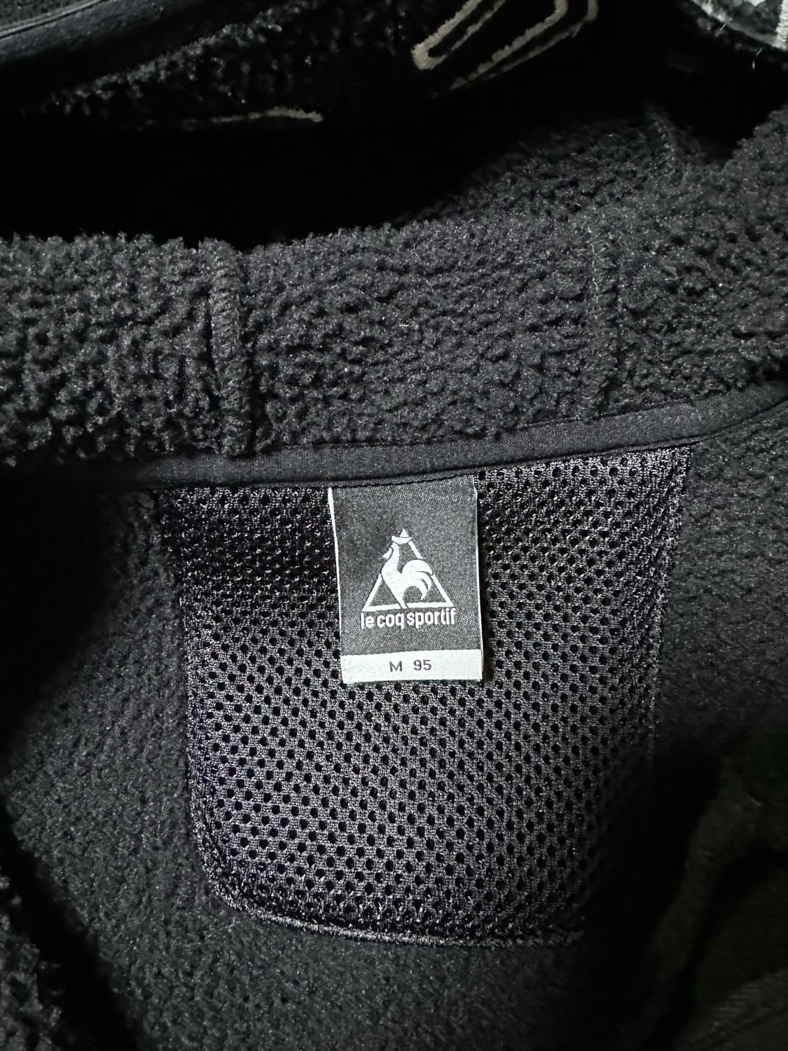 르꼬끄 스포르티브 블랙 후드 집업 M사이즈 상품이미지3