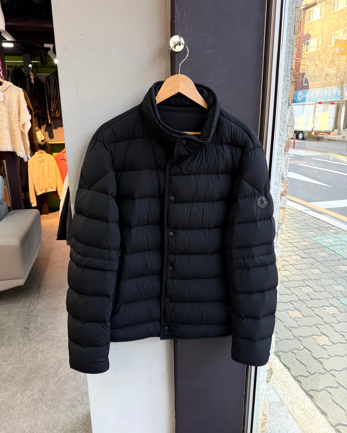 5/ 몽클레어 플래킷 하이넥 구스다운 패딩점퍼 상품이미지3