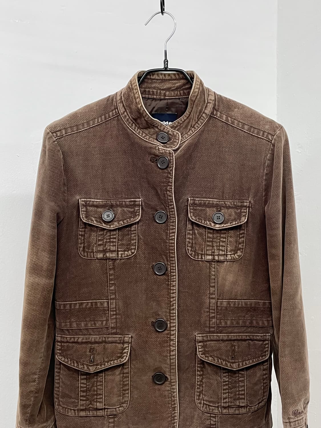 브라운 너드모리 버튼 자켓  상품이미지7