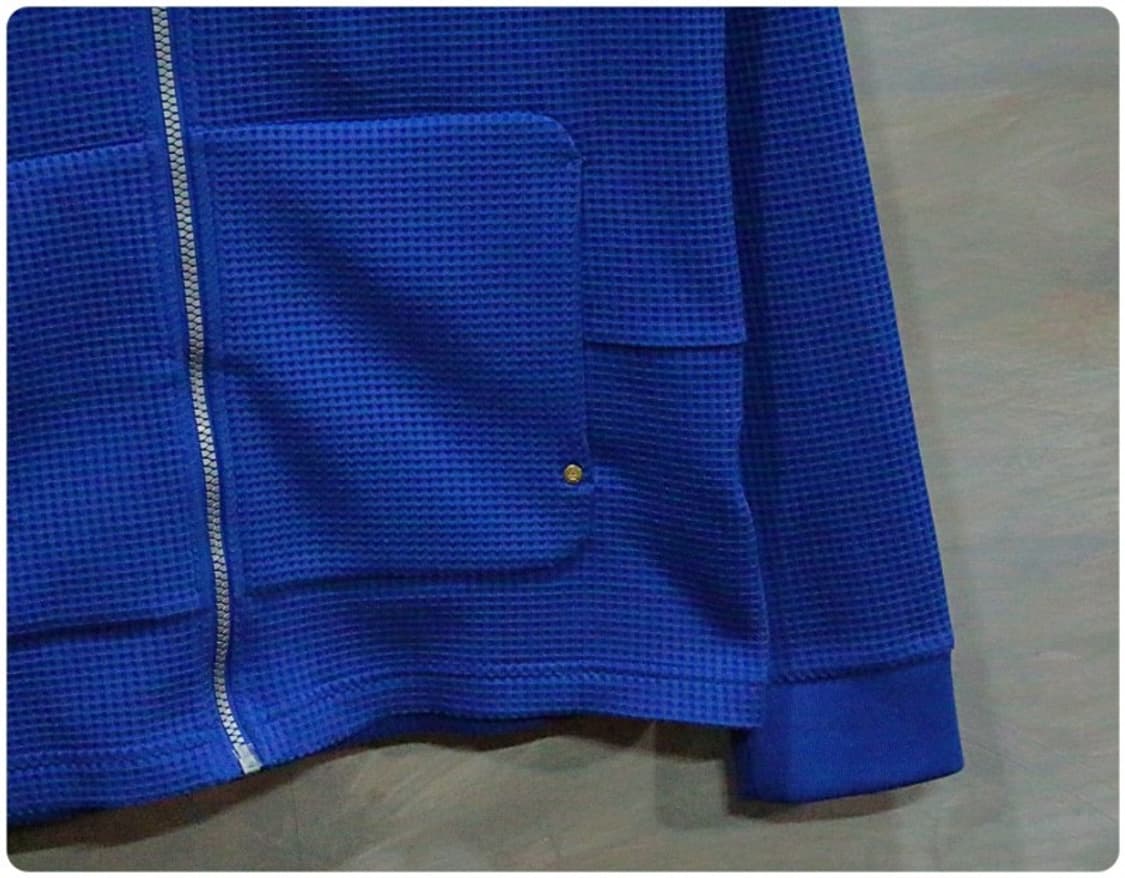 데상트 듀얼리스 와플 후드집업 자켓 L 상품이미지4