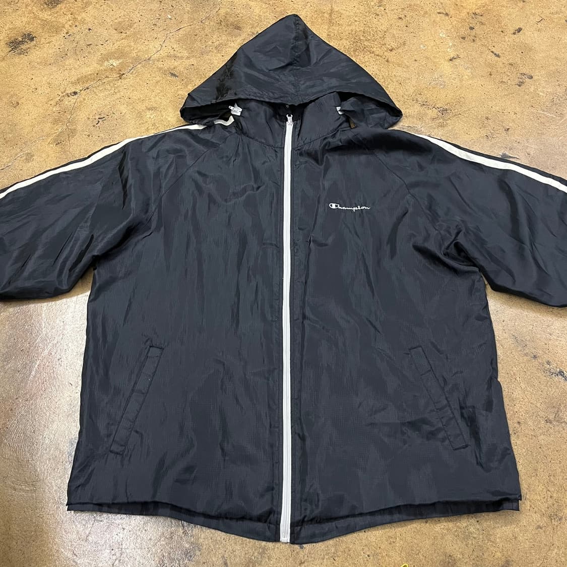 [정품/L] 챔피온 올드스쿨 바람막이 b14 상품이미지3