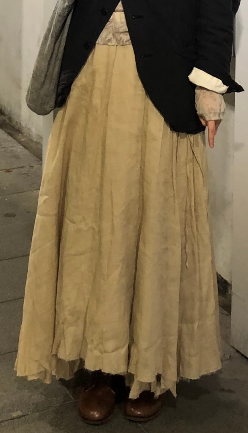 suzuki takayuki 랩 롱스커트 상품이미지4