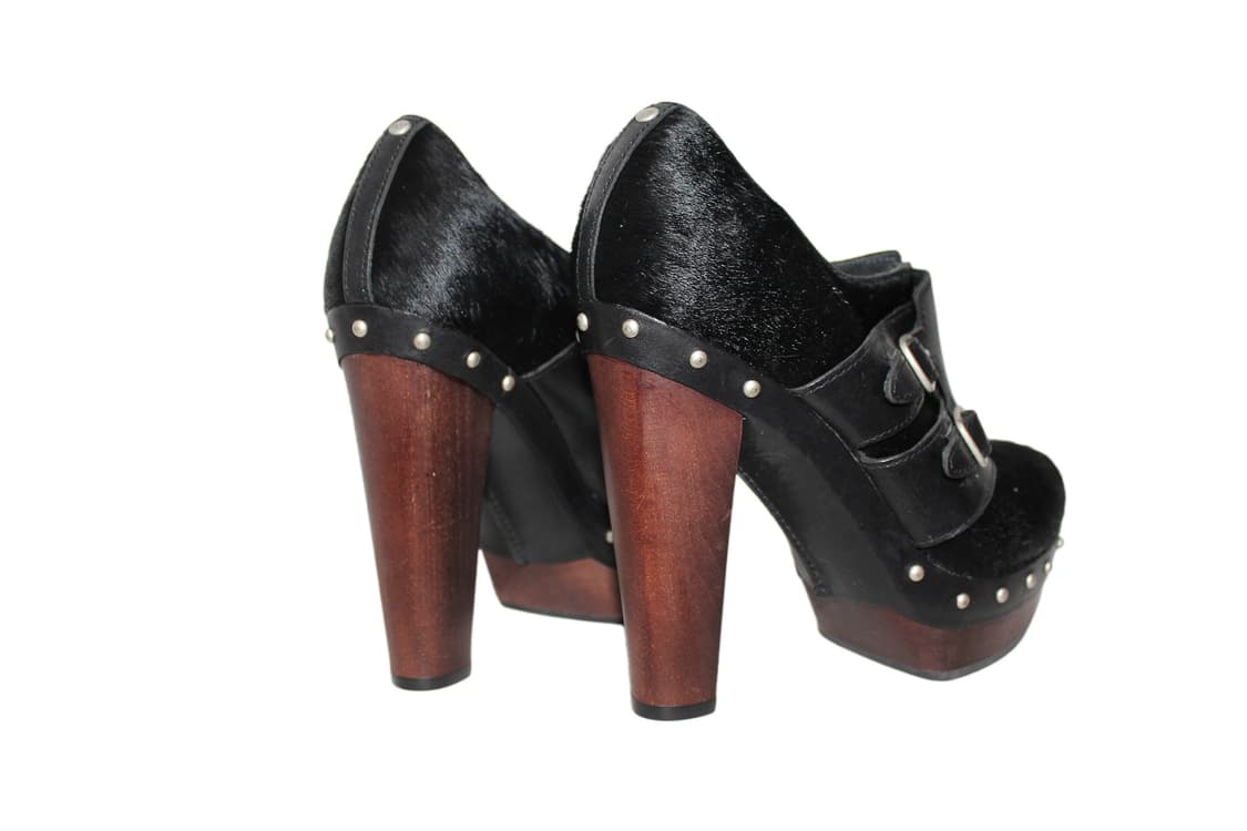 UGG 어그 포니헤어 청키 힐 슈즈 상품이미지7