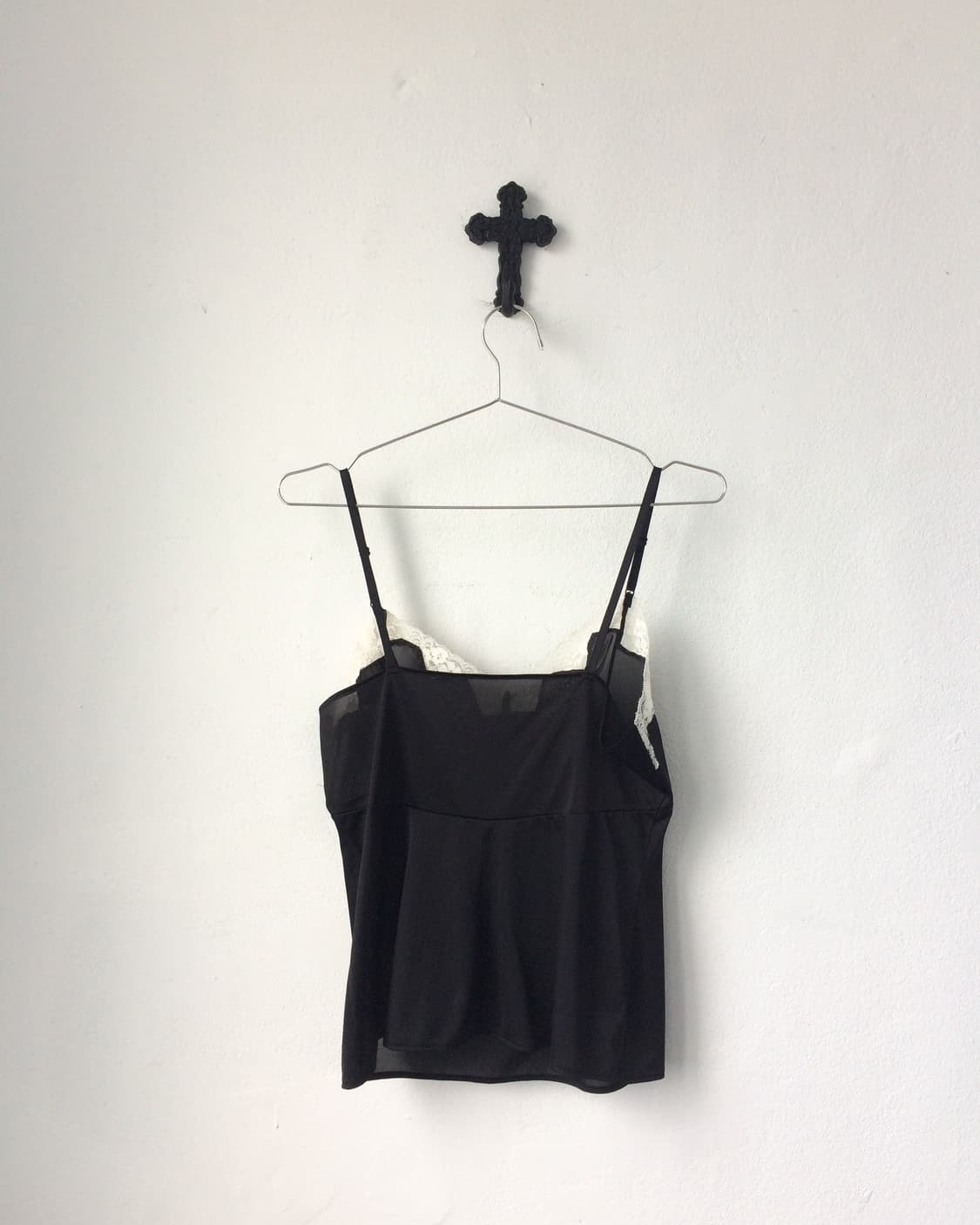 Lace trimming sleeveless 상품이미지4