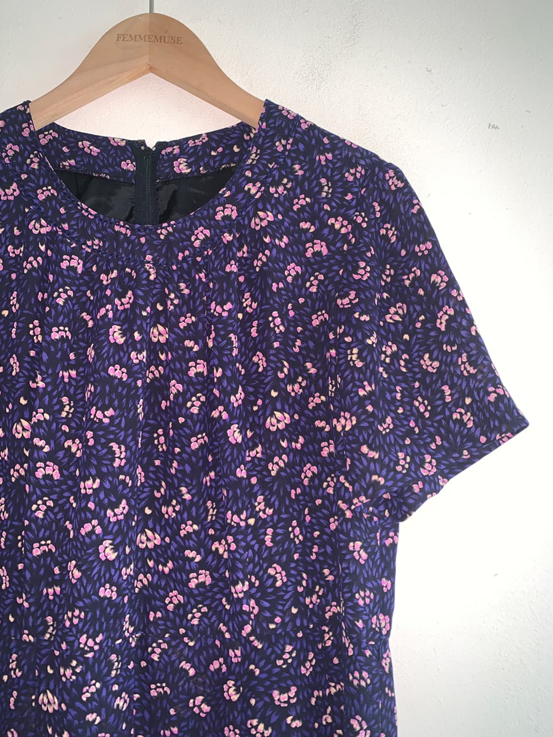 Oriental color flower dress 상품이미지3