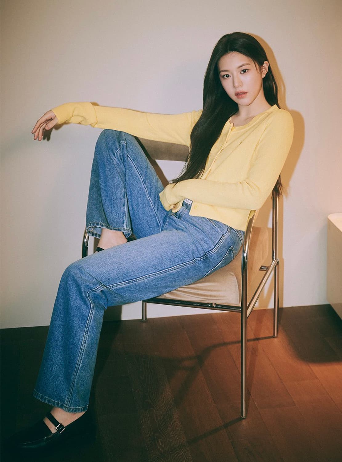 [25] 마리떼 W HIGH 스트레이트 데님 팬츠 청바지 상품이미지1