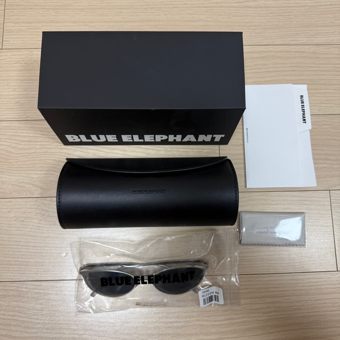 블루 엘리펀트 WILO-S 실버 선글라스 풀세트 (새상품) 상품이미지1