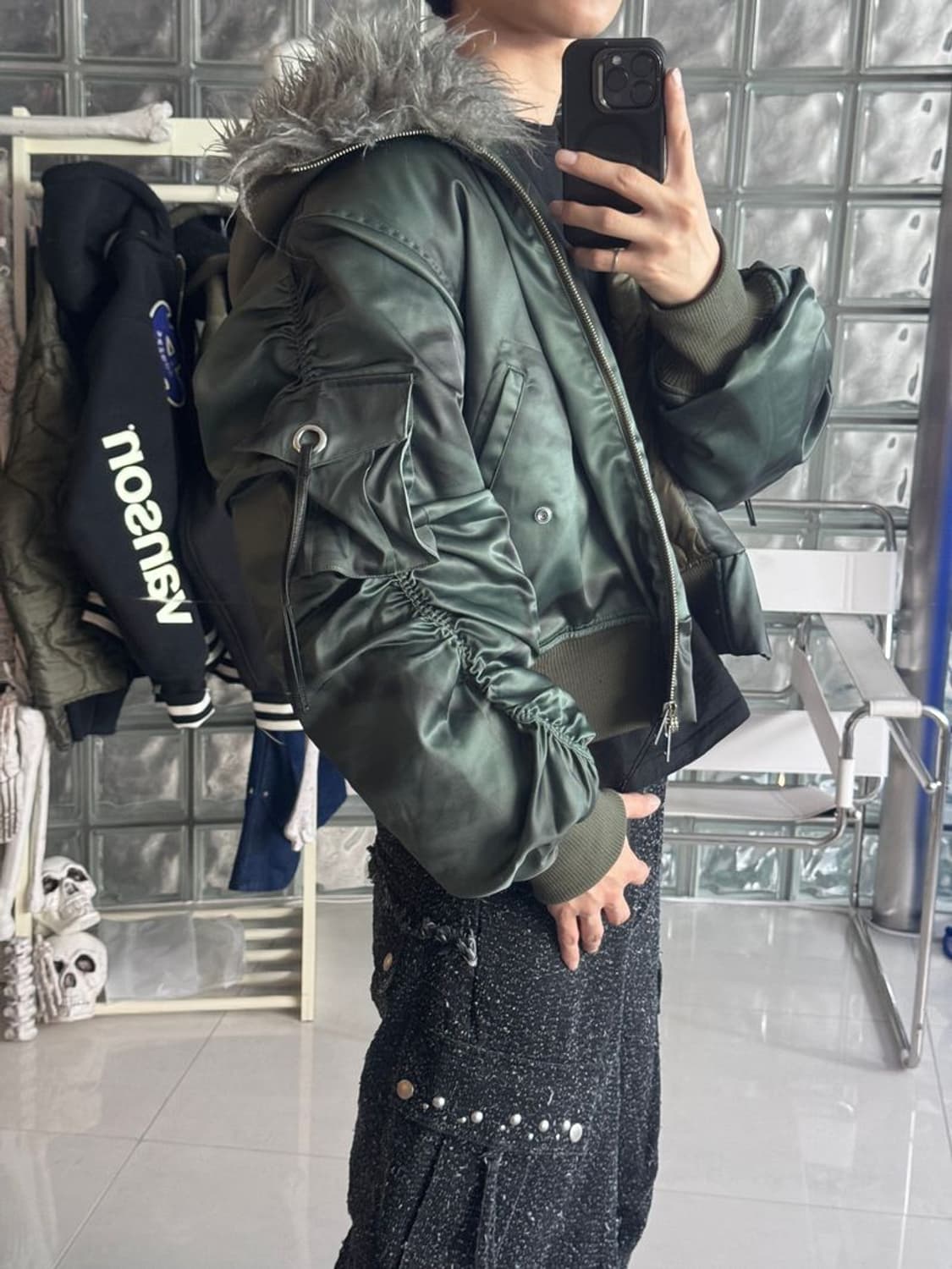 MIX BLOUSON N2B×MA-1 믹스 블루종 상품이미지3