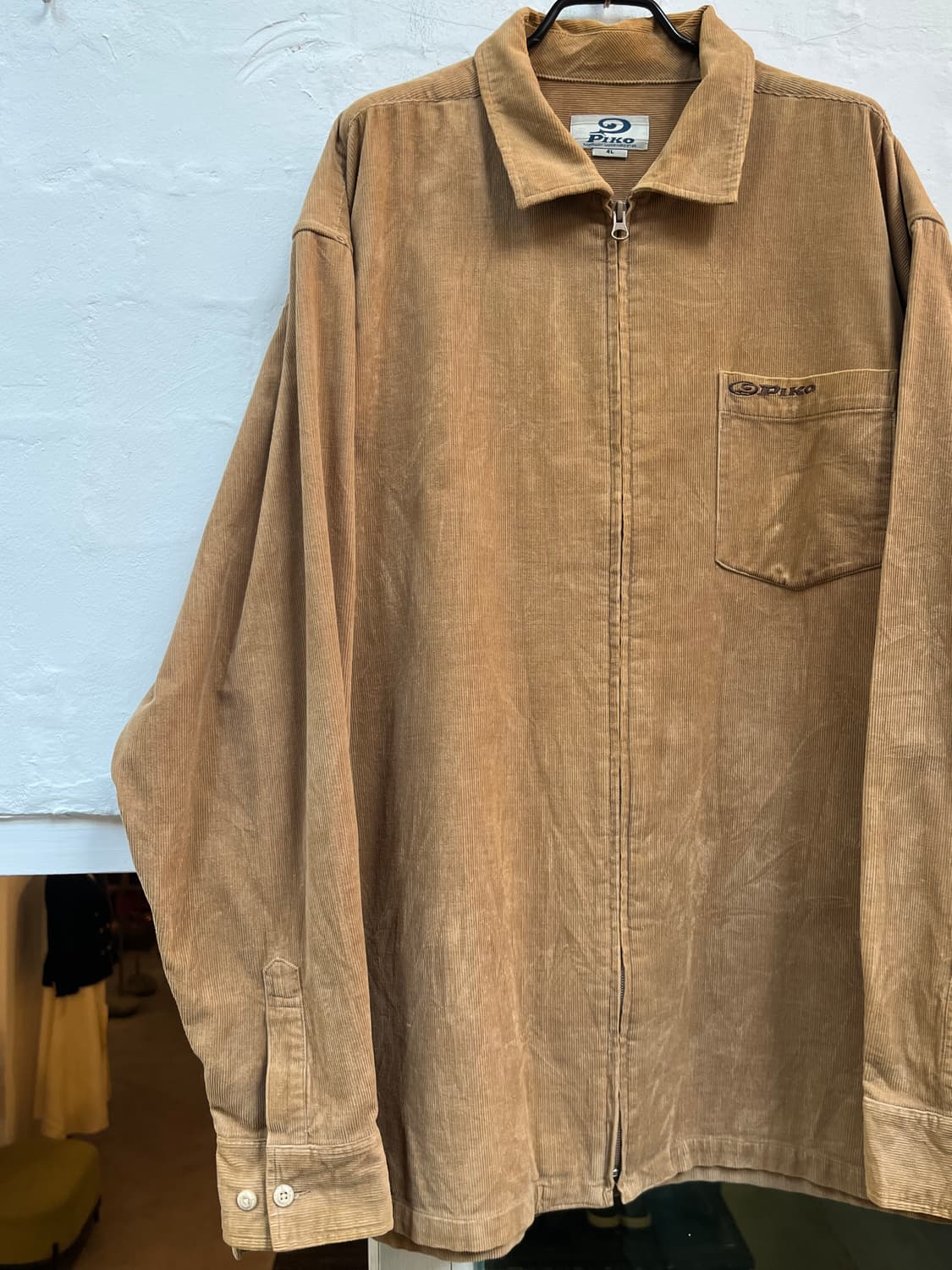 Piko 코듀로이 지퍼 자켓 4L 상품이미지4