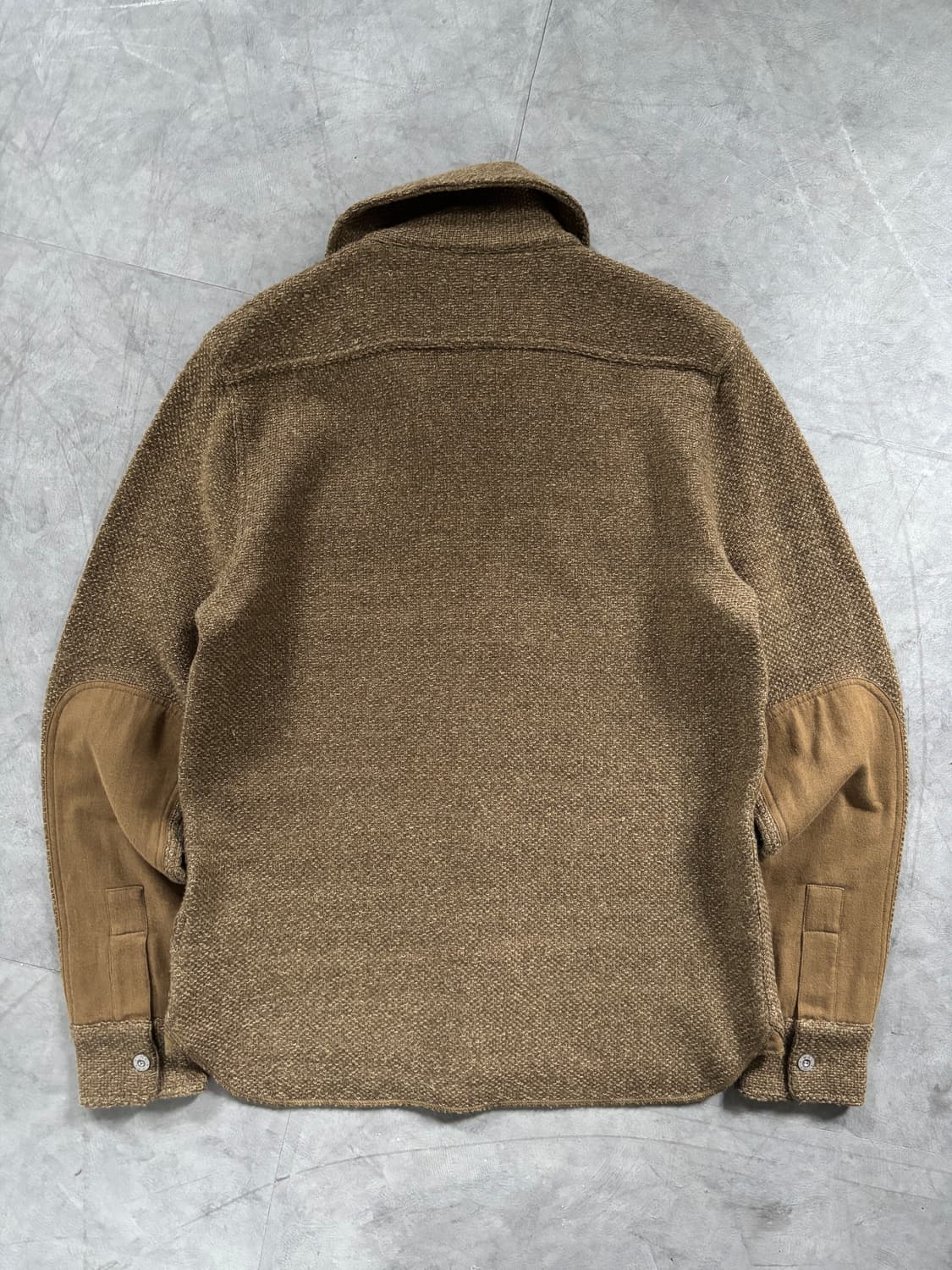 RRL 더블알엘 베이지 카라 울 헌팅 셔츠 상품이미지9