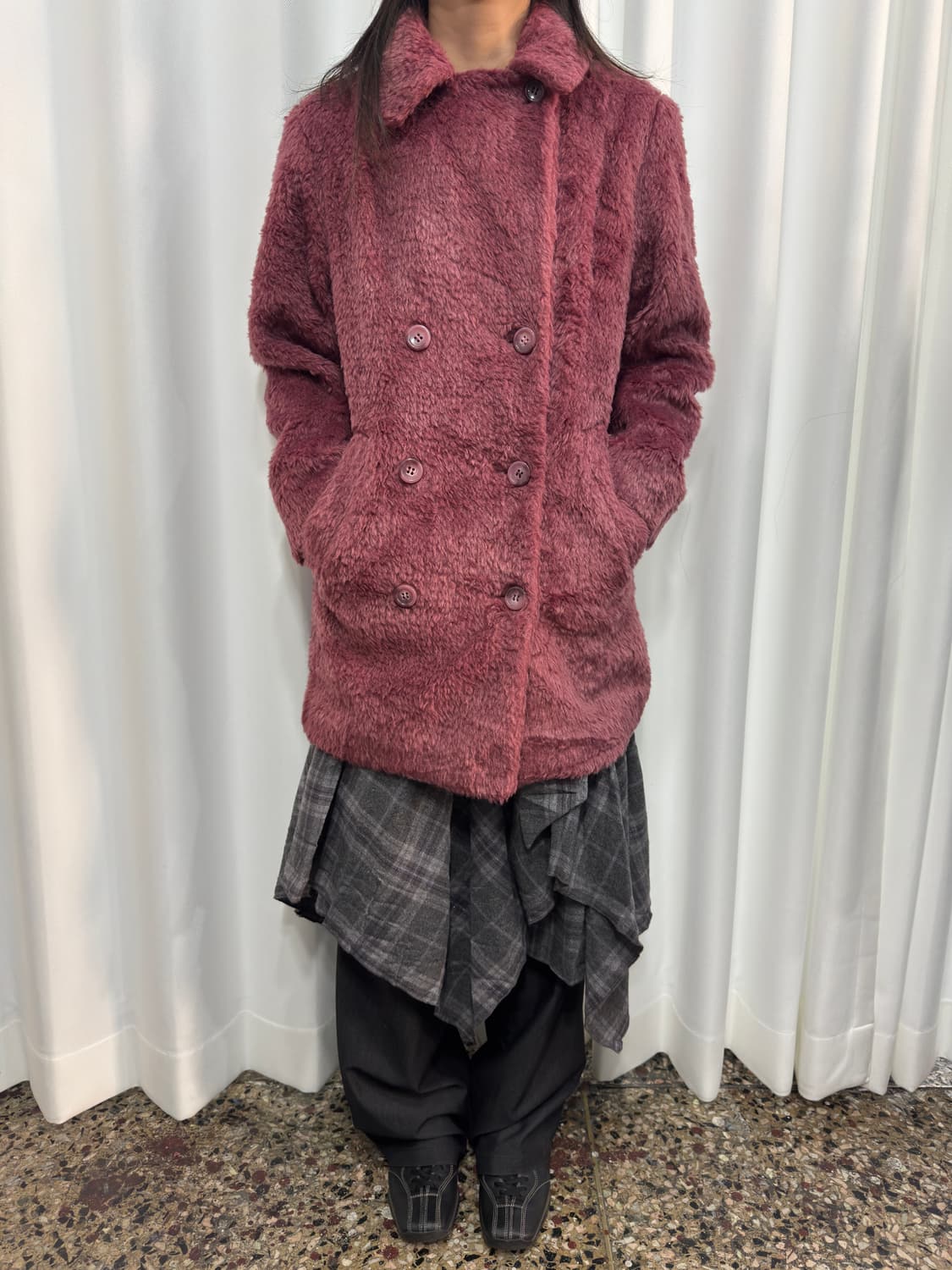 doclasse pink fur coat 상품이미지4