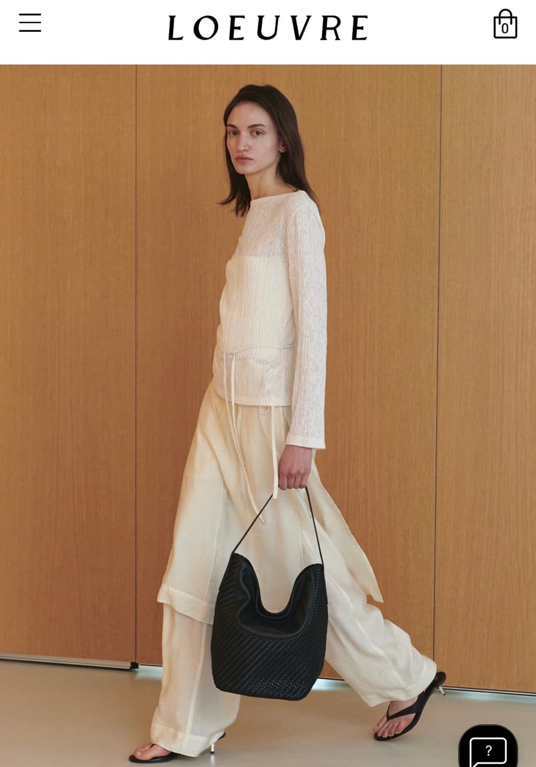 루에브르 Crease Jersey Top 상품이미지3