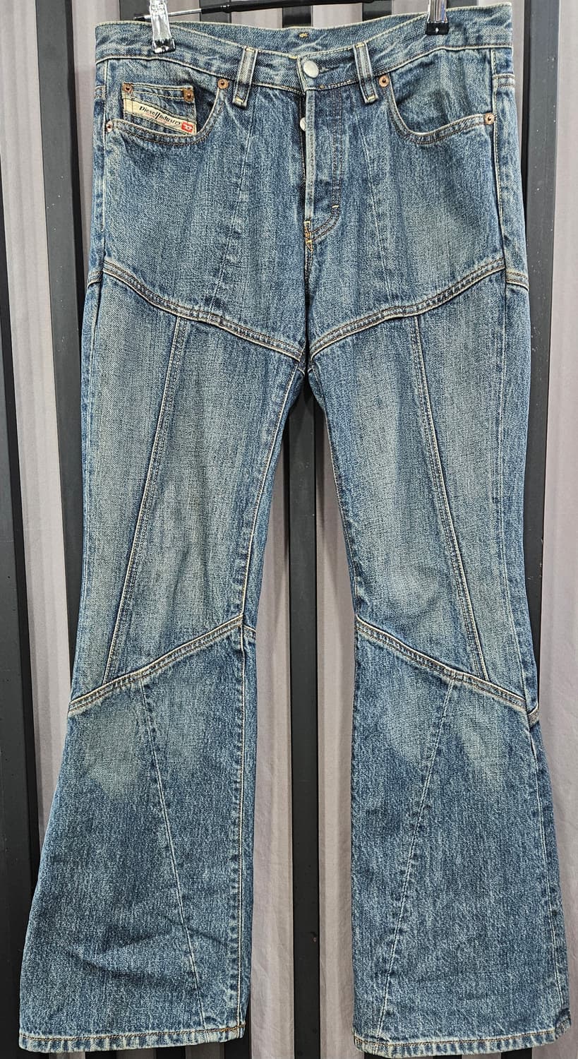 (정품)디젤 패치워크 부츠컷 데님 30 상품이미지1