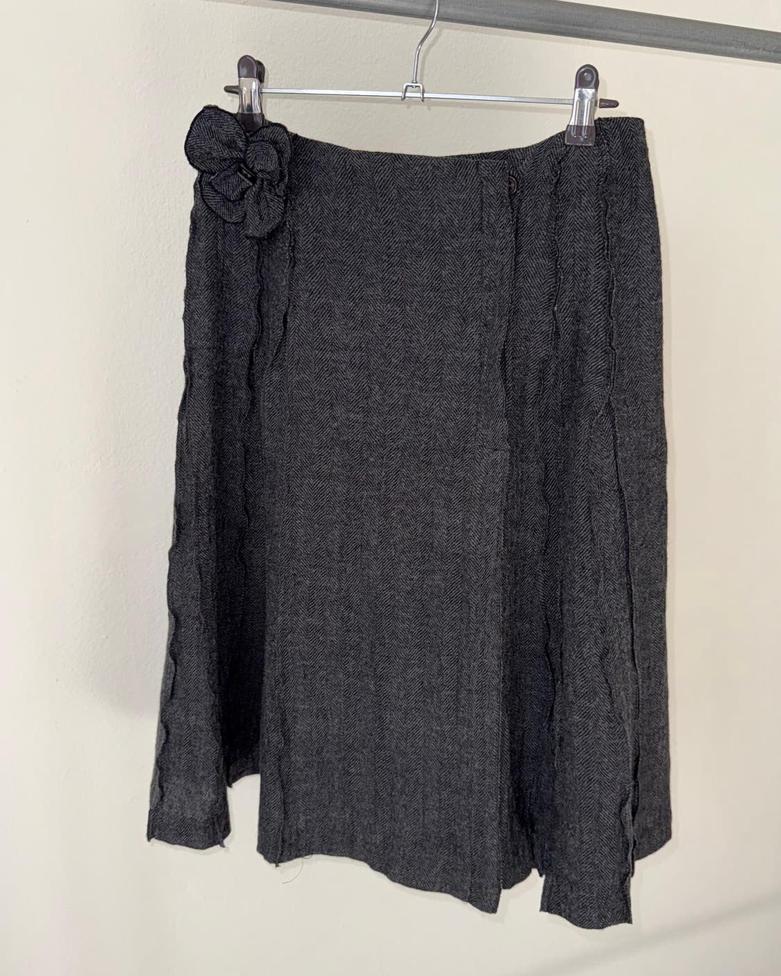 Sonia rykiel 코사지 울 스커트 상품이미지4