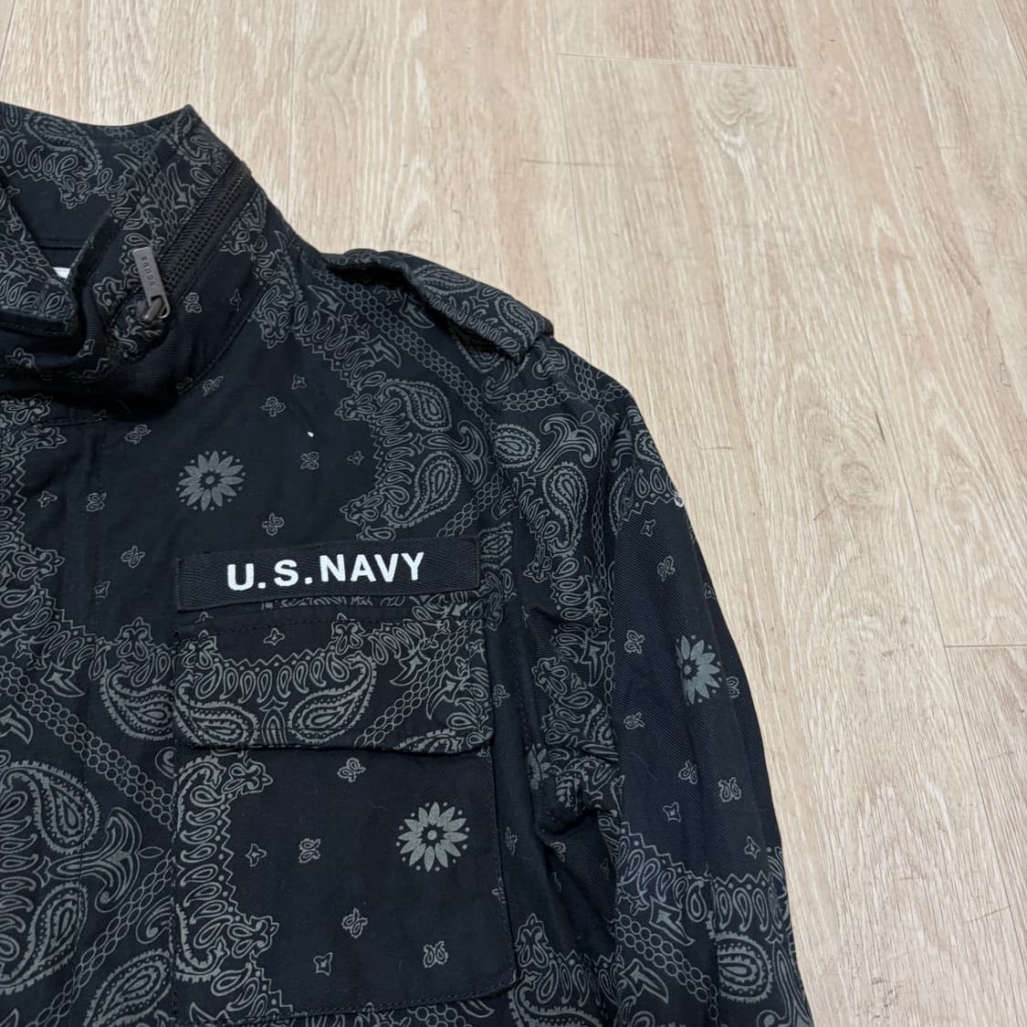 코데즈컴바인 페이즐리 포켓 M65 야상 자켓 L/100  상품이미지3