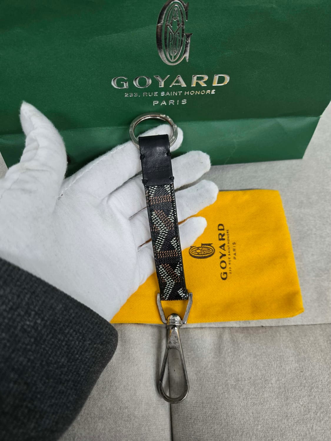 [보증서 정품]고야드 스트랩 키링 백참 상품이미지2