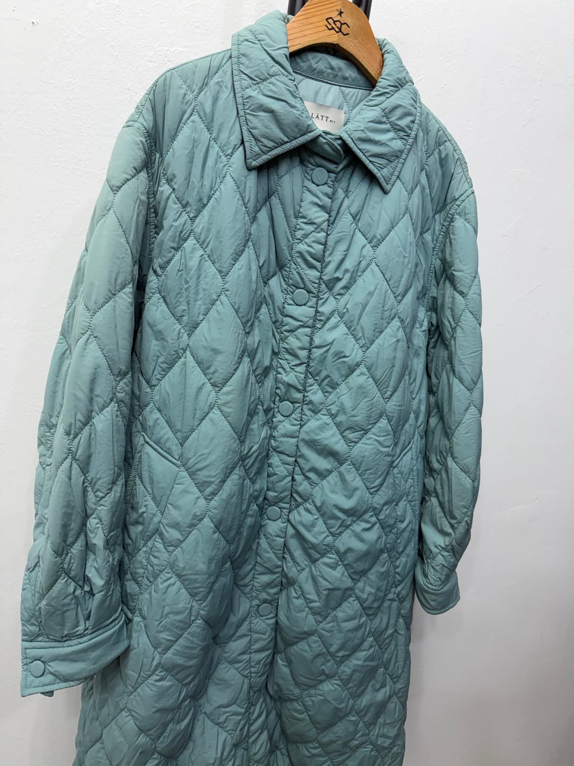 정품) 레트바이티 한섬 루즈핏 퀼팅 자켓 82 상품이미지2