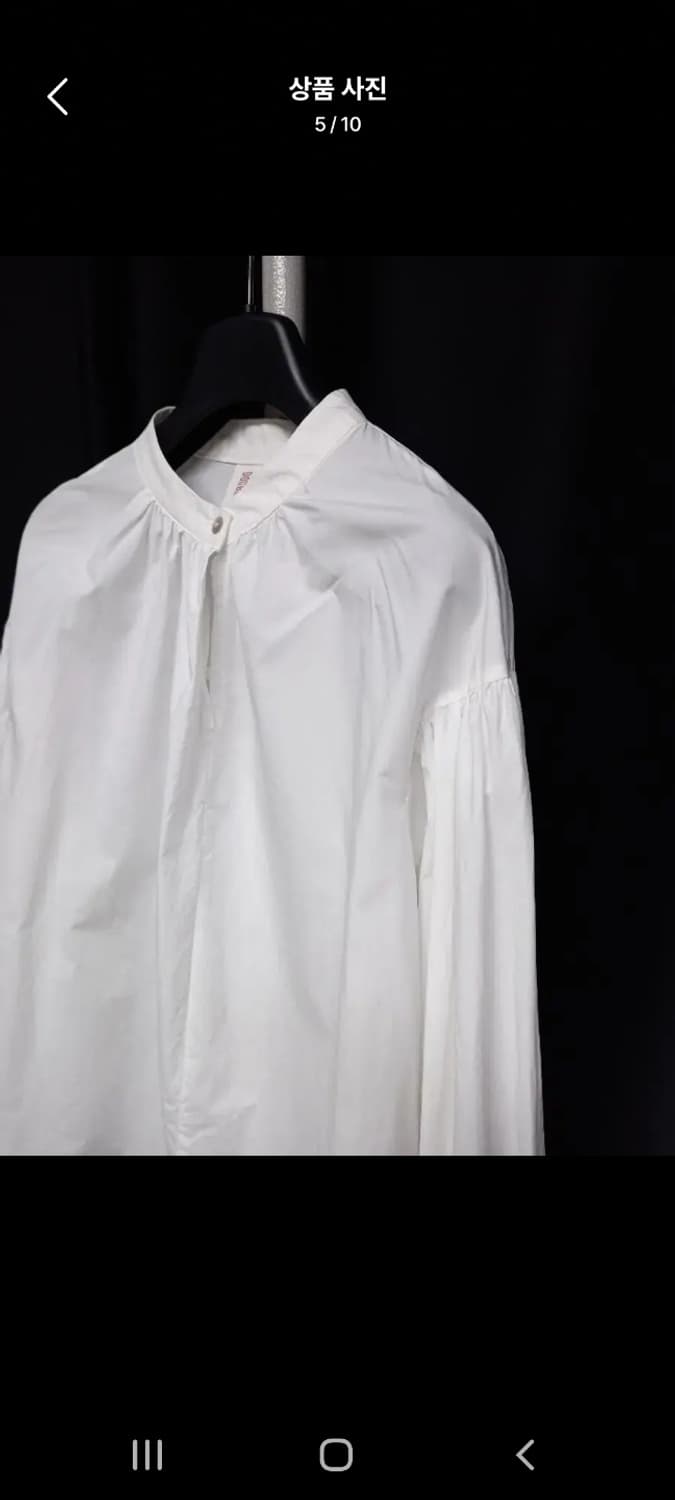 더블스텐다드 면 긴팔블라우스 F 상품이미지5