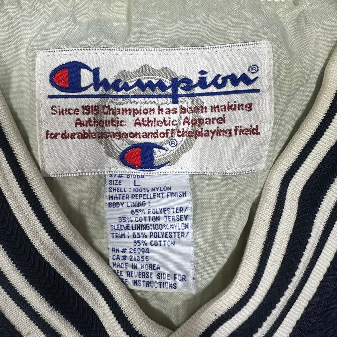 ✨ (바배) 챔피온 올드스쿨 오버핏 웜업  상품이미지3