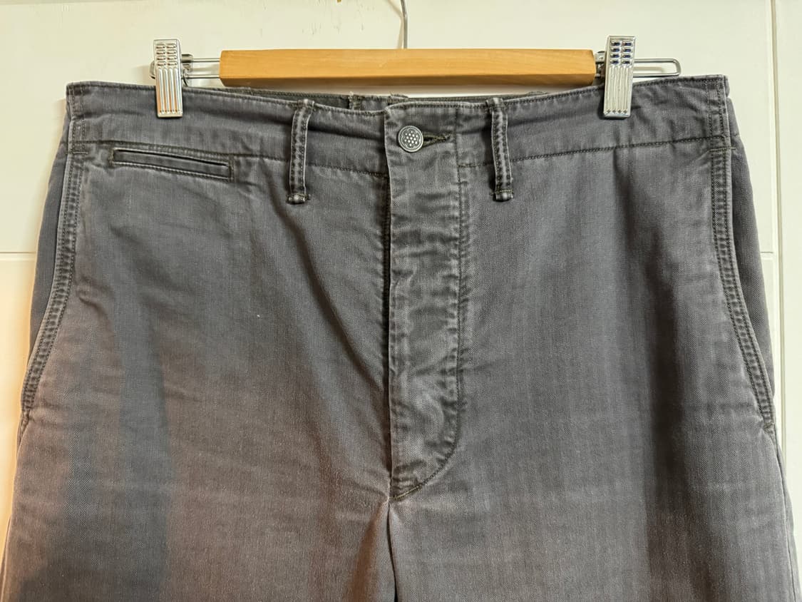 RRL 헤링본 필드 치노 워시드 블랙 30/30 상품이미지9