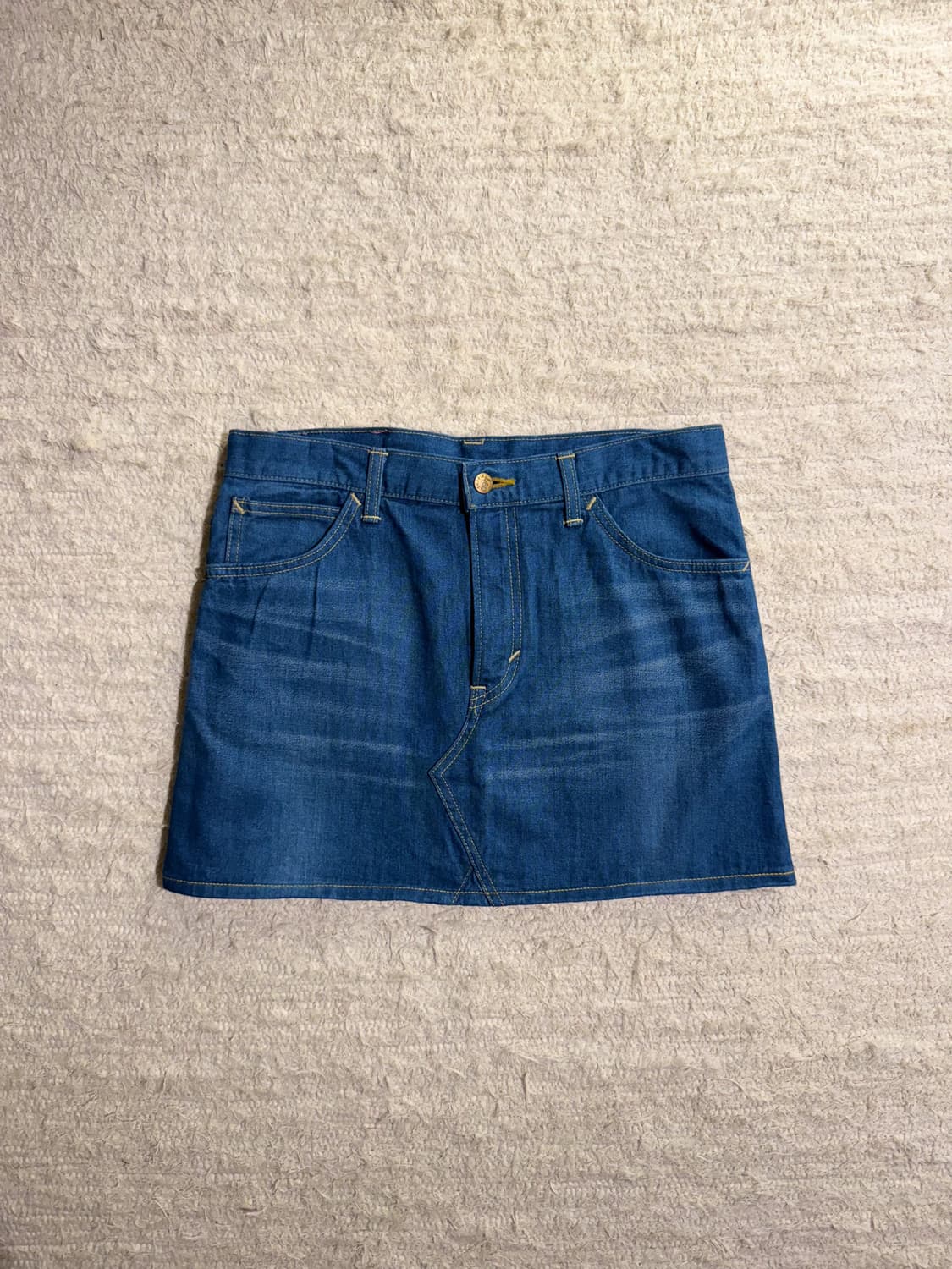 LEE Stitched Mini Denim Skirt 0261 상품이미지3