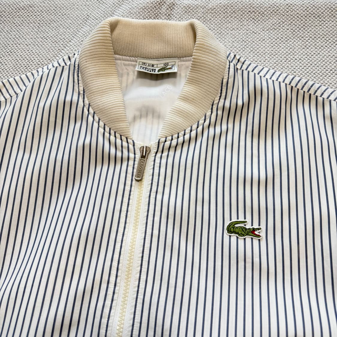 라코스테 빈티지 스트라이프 자켓 상품이미지2