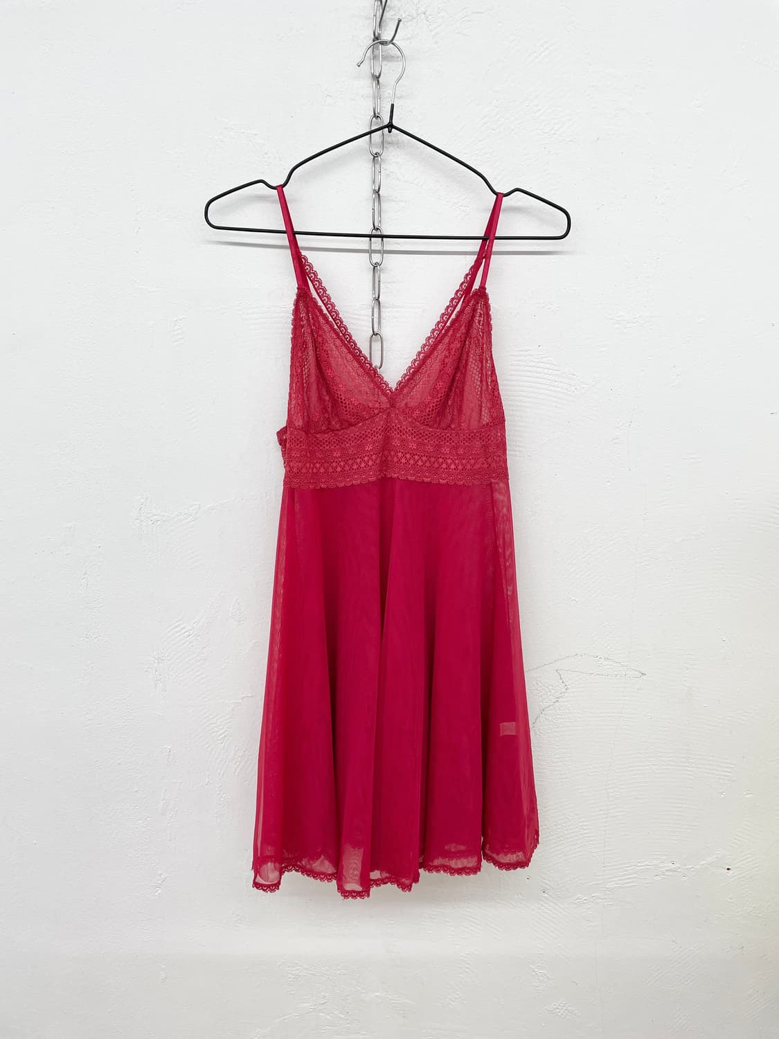 레드 레이스 슬립 상품이미지4