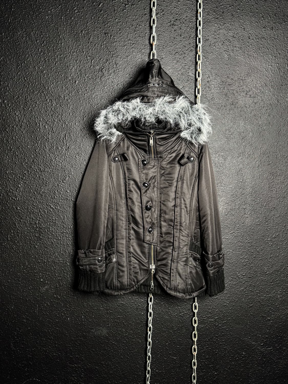2000’s MAISON GILFY – Fur Short Parka 상품이미지7