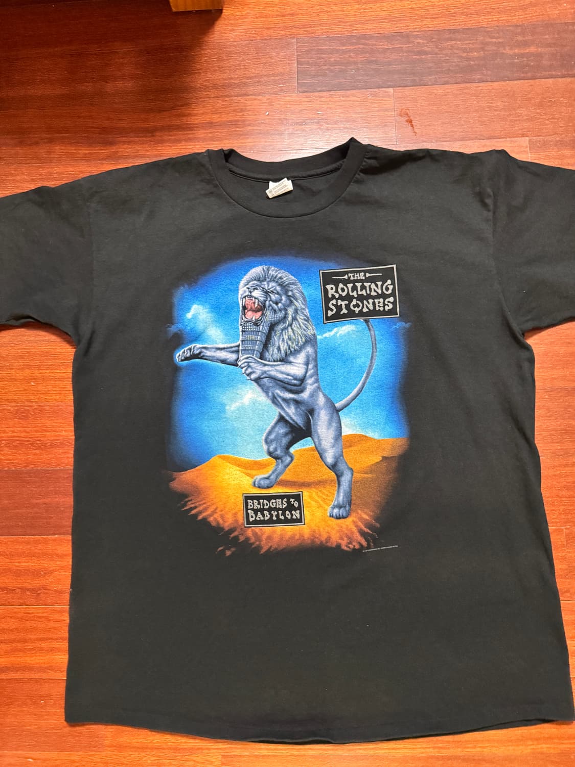 97년 롤링스톤즈 Bridges To Babylon 밴드티 상품이미지1
