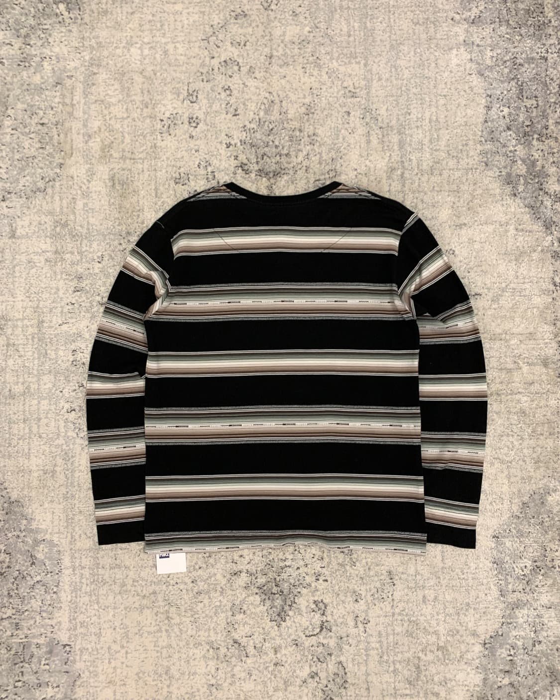 사스콰치패브릭스 스트라이프 헨리넥 롱슬리브 상품이미지3