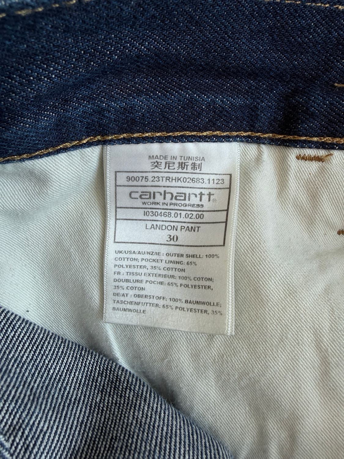 (30) carharrt LANDON PANT ROBERTSON 상품이미지5