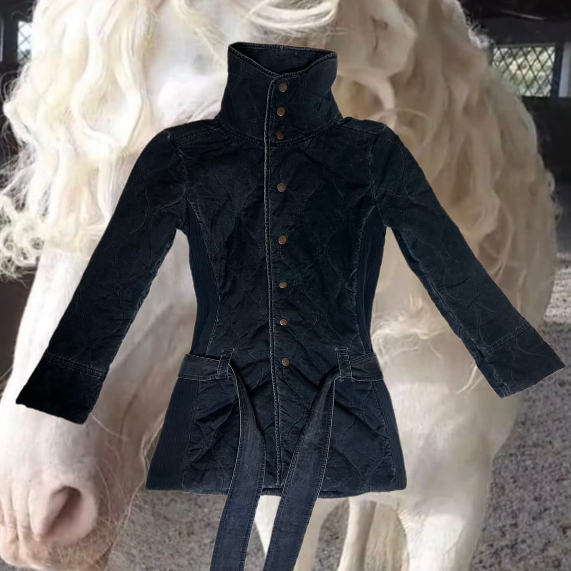 DIESEL ☠️vintage washing highneck jacket 상품이미지2