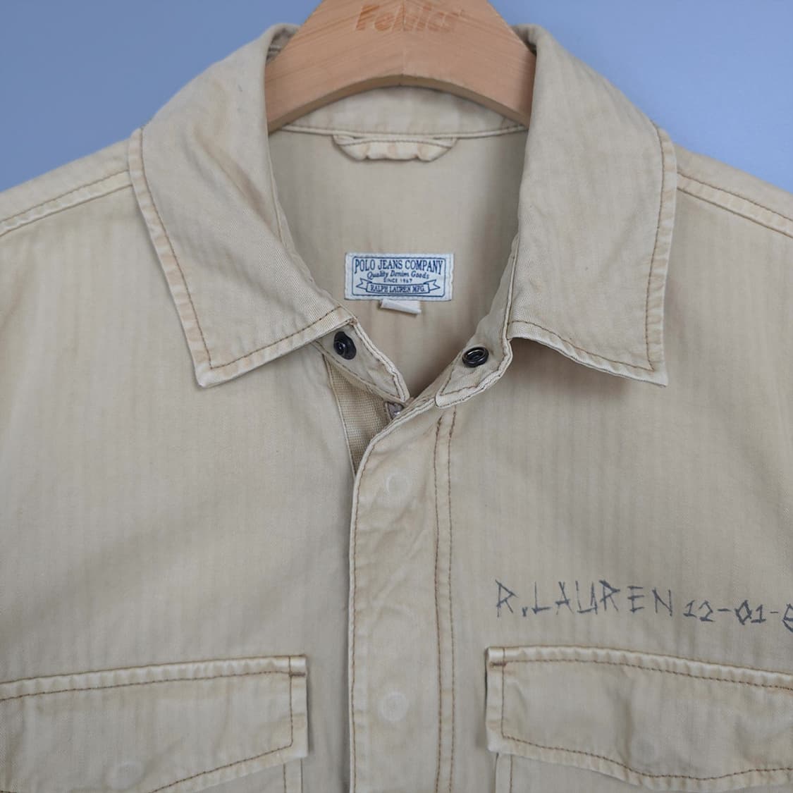 남성용 폴로진 Polo Jeans 워크 자켓 M 상품이미지2