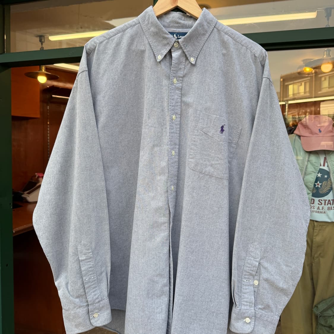 90s 폴로 랄프로렌 빅셔츠 옥스포드 셔츠 [ 110-115 ] 상품이미지7